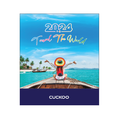 Travel The World Desk Calendar 2024