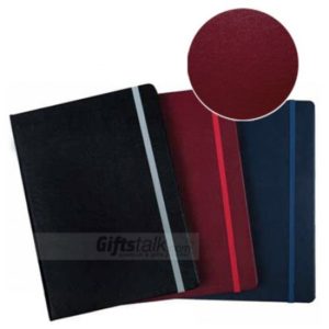 SR503 Hard Case Leatherette Executive Notebook