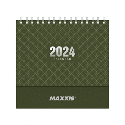 Pioneer Wire-O Desk Calendar 2024