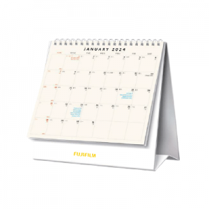 Canvas Art Desk Calendar 2024