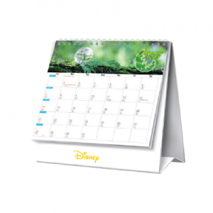 Green Living Desk Calendar 2024