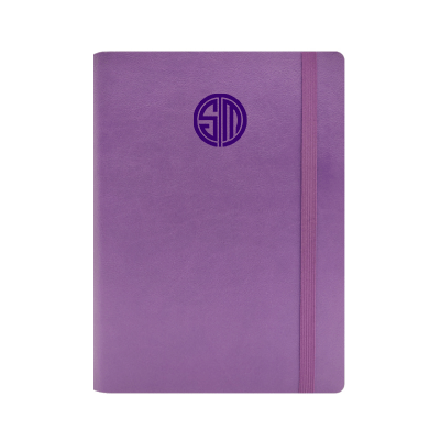 PU BAND Wire-O Notebook – A5 Size