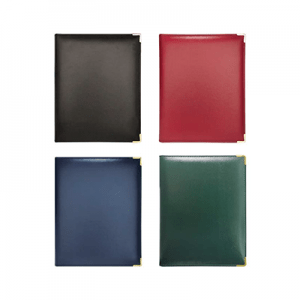 QUATRO LEATHER Paper Based Wire-O Notebook