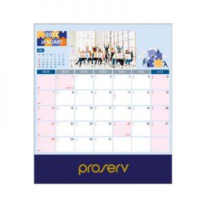 Teamwork Desk Calendar 2024