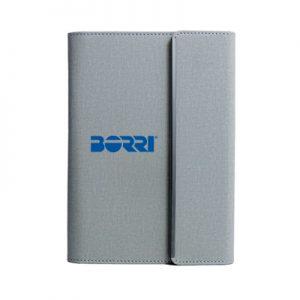 Trifold Metal Perfect Bind Executive PU