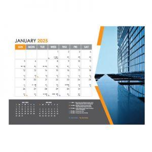 Architecture Wire-O Desk Calendar 2025