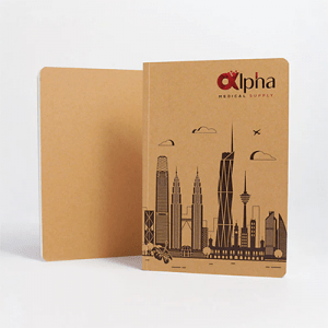 Kraftmen Perfect Bind Notebook - A5 Size