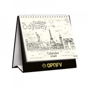 Outline Odyssey Calendar 2026