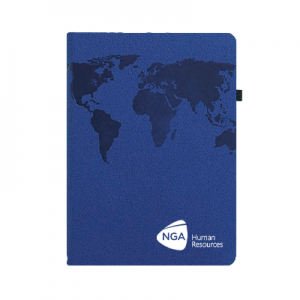 Worldview Wire-O Thermal PU Leather Notebook - A5 Size
