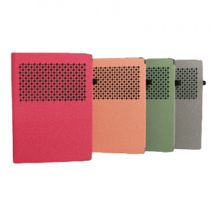 Dazzle Wire-O PU Leather Notebook - A5 Size