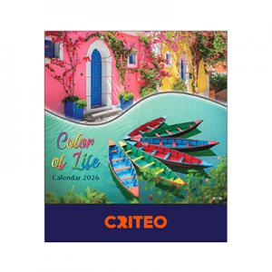 Color of Life Desk Calendar 2026