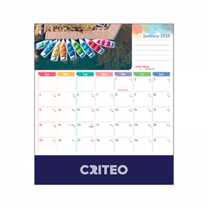 Color of Life Desk Calendar 2026