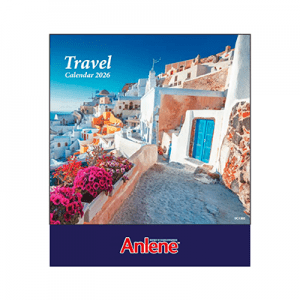 Travel Desk Calendar 2026